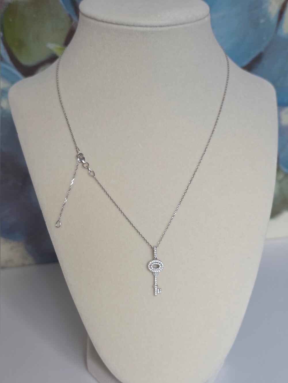 Birks 18kt(750) White Gold Chain